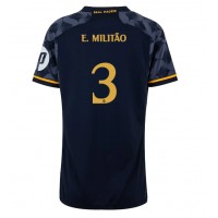 Real Madrid Eder Militao #3 Auswärtstrikot Frauen 2023-24 Kurzarm